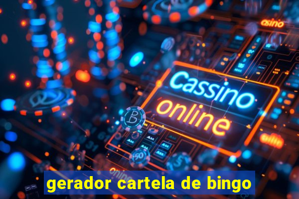 gerador cartela de bingo